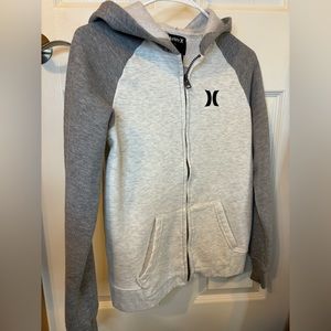 Hurley teen boy zip up hoodie.